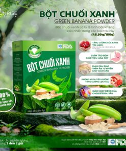 Bột Chuối Xanh Giảm Táo Bón