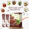 Bột Táo Đỏ Gạo Lứt Giảm Cân (500 gram)