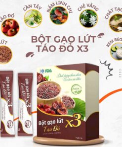 Bột Táo Đỏ Gạo Lứt Giảm Cân (500 gram)