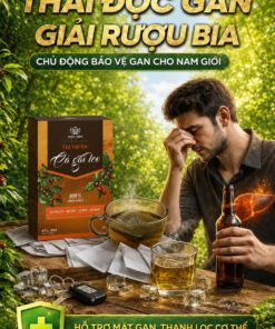 Trà Cà Gai Leo Thải Độc Gan, Giải Rượu Bia